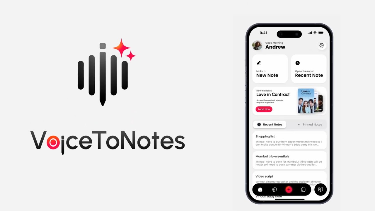 VoiceToNotes Video