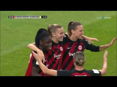 Předkolo Ligy mistryň: Eintracht Frankfurt vs. AC Sparta Praha (5:0)
