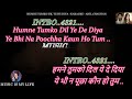 Humne Tumko Dil Ye De Diya Duet Karaoke With Scrolling Lyrics Eng हिंदी