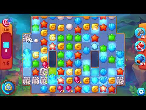 🎯 Fishdom 6311 Challenge Level - 18 moves + 💥💥🧨💣