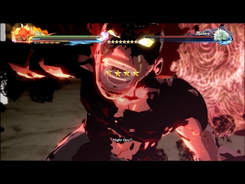 [60fps] 8 Gates Guy vs Six Paths Madara Boss Battle | Road to Boruto: Naruto Ultimate Ninja Storm 4