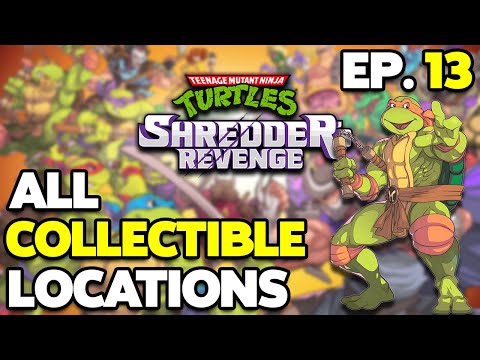 TMNT: Shredder's Revenge / ALL Collectibles Locations / Ep. 13: TECHNODROME REDUX