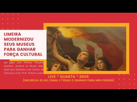 Tentáculos ep. 11 - Limeira Modernizou seus Museus para Ganhar Força Cultural, com Adriana Azzolino