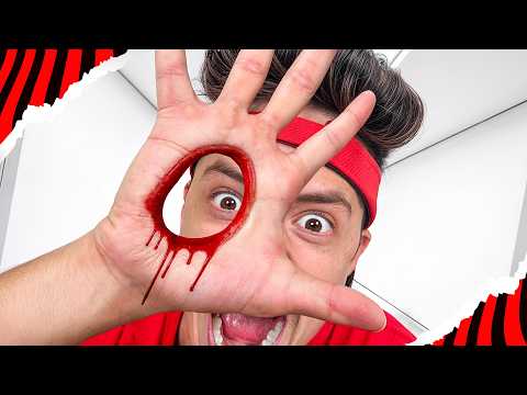 I TROLLED MY FRIENDS WITH BIZARRE MAKEUP!