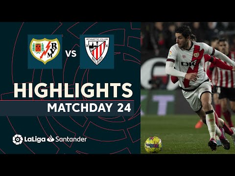 Highlights Rayo Vallecano vs Athletic Club (0-0)
