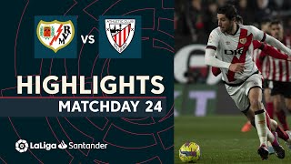 Videoresumen del Rayo Vallecano - Athletic Club
