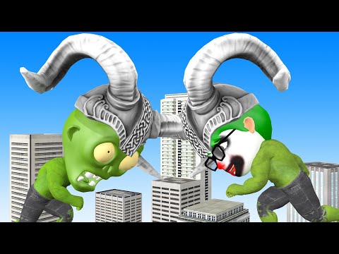 Scary Teacher 3D Nickhulk Buffalo Demon King and Zombie Buffalo Troll MissT and Tani Animation
