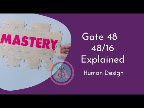 Human Design Gate 48 and 48/16 Channel - Depth and Talent