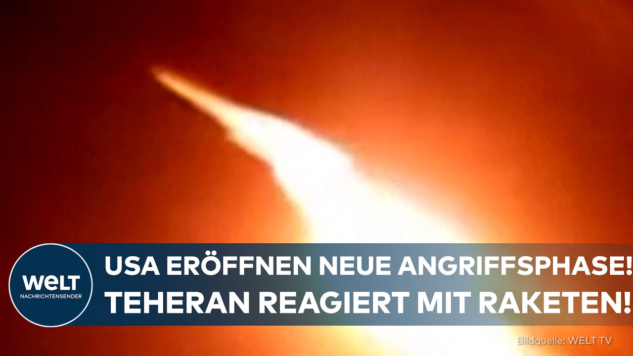 IRAN-KRIEG: USA bombardieren iranische Raketenwerfer! Teheran startet sofort Vergeltungsschlag!