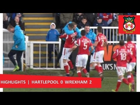 Hartlepool United 0 Wrexham 2