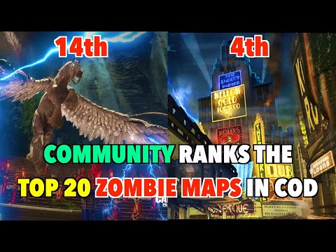 The Community Ranks the TOP 20 COD Zombie Maps of ALL TIME