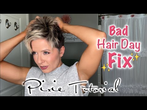 When My Pixie Won't Cooperate...This Is What I Do!