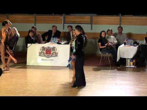 Latvia Open 2011 WDSF International Open LA Ivan Knezevic - Milena Zogovic 1.4fin chacha