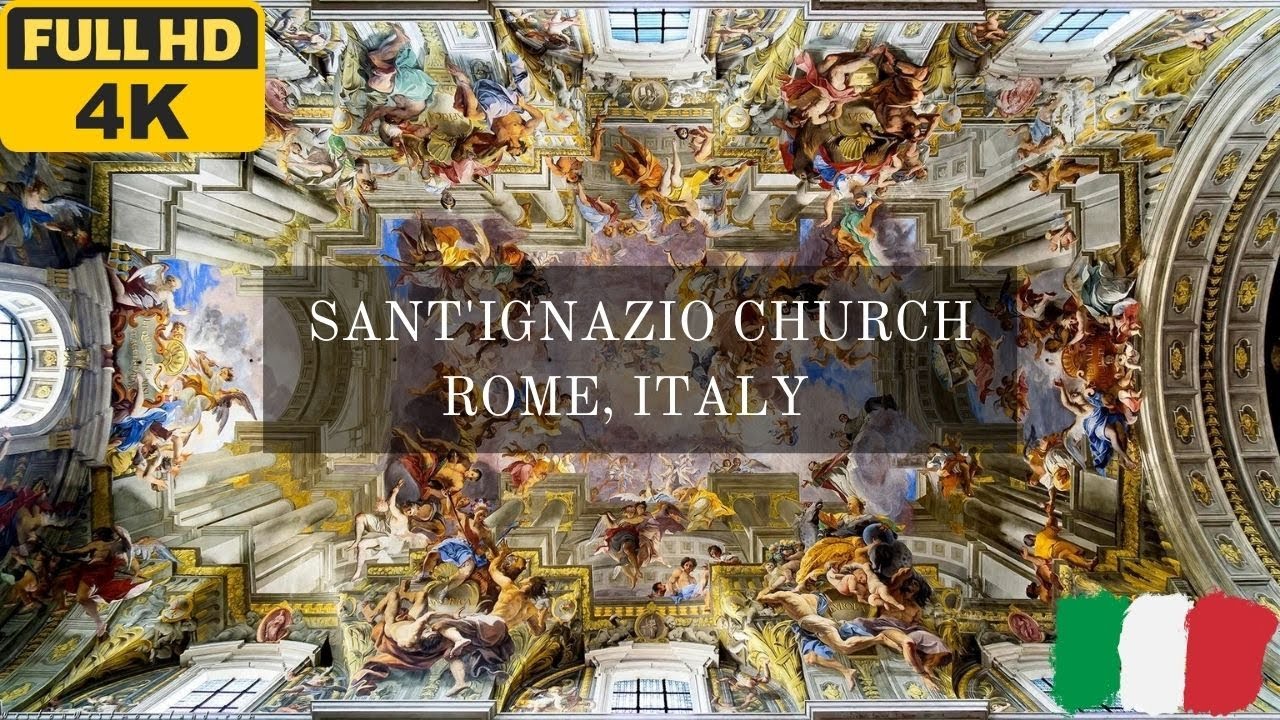 Embark on an inspiring journey to the captivating Sant'Ignazio Church.