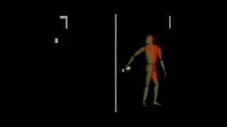 Pong Man (1977) - First polygonal full body animation