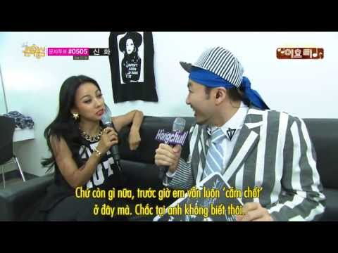 lee hyori &noh hong chul waiting room