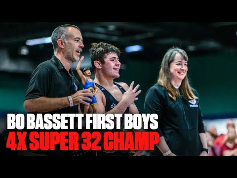 Bo Bassett First Ever Boys 4-Time High School Super 32 Champ