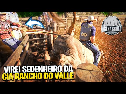 MONTANDO NOS TOUROS DA CIA RANCHO DO VALLE - (TREINO)
