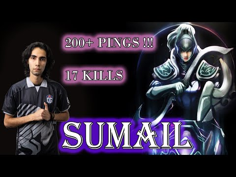 OG.SUMAIL LUNA CARRIES HARD EVEN ON 200 PINGS | Dota 2 7.26C Gameplay