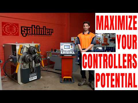 Sahinler HPK-80NC - NC Section & Pipe Rolling Machine Controller Overview