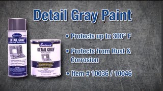 10036Z Detail Gray Paint Aerosol, 12 oz. - video thumbnail 3