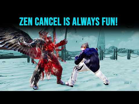 Baiting a parry with zen cancel is satisfying