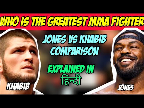 Khabib vs Jon Jones who is the GOAT? | Who is the Greatest MMA fighter of all Time in UFC