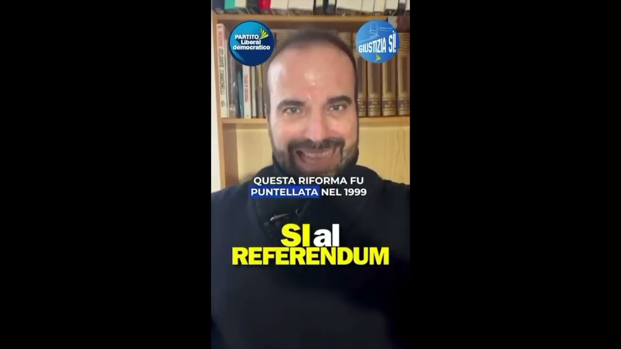 MARATTIN: "REFERENDUM, A CHE SERVE SEPARARE LE CARRIERE DI PUBBLICI MINISTERI E GIUDICI?"