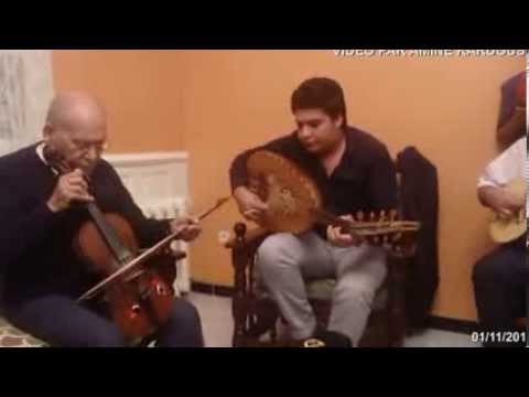 Le Maestro Med Taher Fergani Avec Son Petit Fils Adlen Fergani (Partie1)