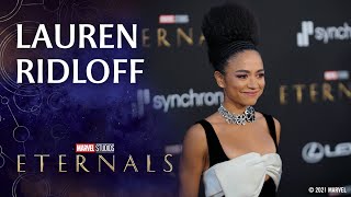 Lauren Ridloff on Being the Fastest Woman in the MCU | Eternals Red Carpet LIVE video