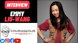 Emmy Liu-Wang Interview: The Slumber Party, Raven's Home | Courageous Nerd video