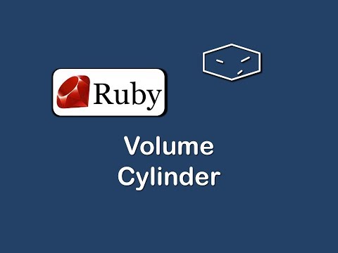 volume of cylinder in ruby