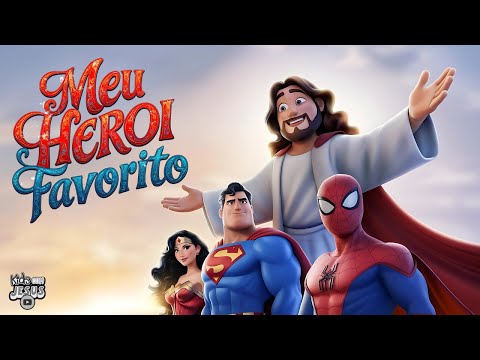 Jesus, Um Herói de Verdade  |  Música Infantil Gospel  |  3 Vídeos Para Cantar e Dançar