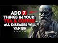 Add 5 INGREDIENTS In Your TEA COFFEE All DISEASES Will Be FINISHED Stoicism