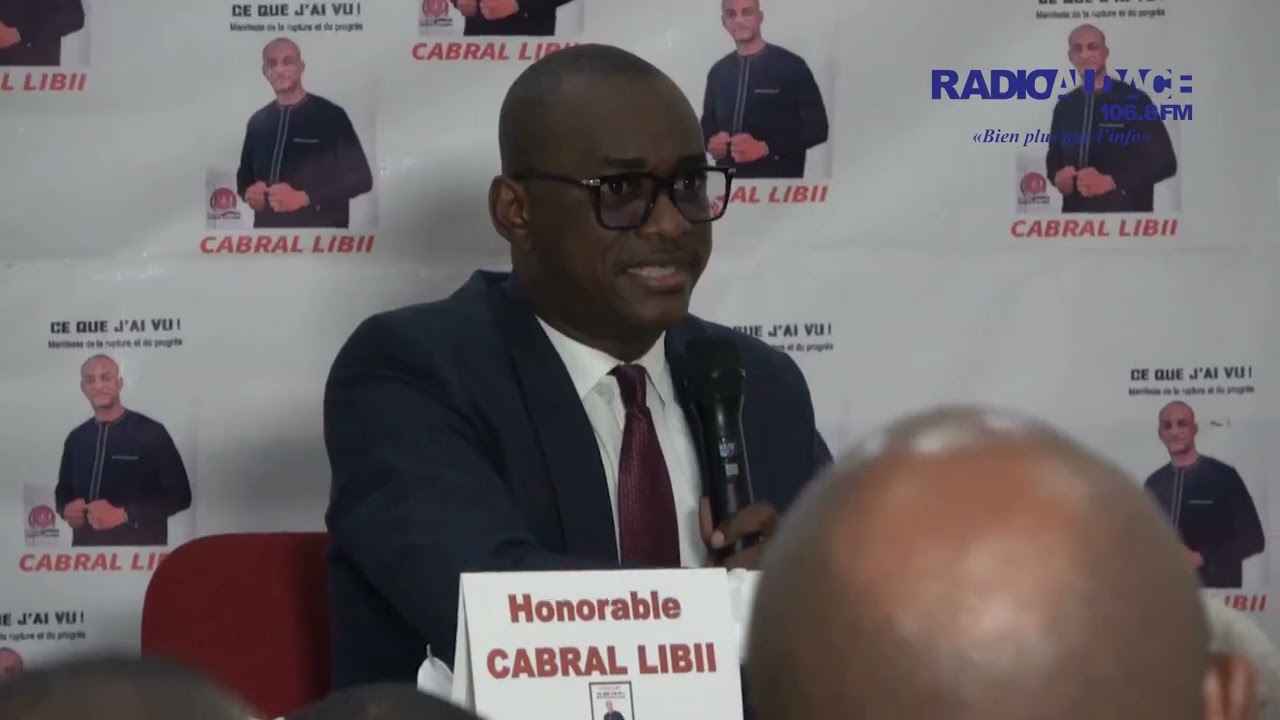🎉📚 CÉRÉMONIE DE DÉDICACE DE L'HONORABLE CABRAL LIBII 📚🎉
