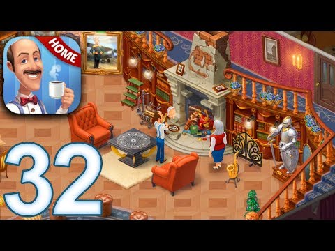 HOMESCAPES Story Walkthrough Gameplay Part 32 - Day 23 Living Room (iOS Android)
