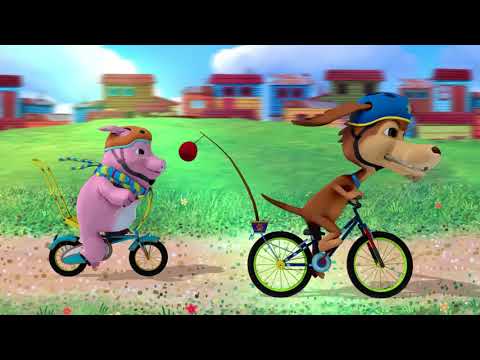 MI PERRO CHOCOLO - VALS EN BICICLETA - CANCIONES INFANTILES PARA JUGAR Y HACER EJERCICIOS