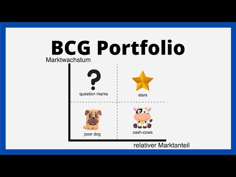 BCG-Portfolio / BCG-Matrix / Leistungsanalyse / einfach erklärt
