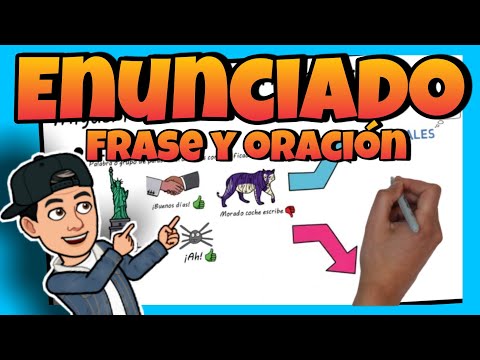 ✏️ENUNCIADO FRASE y ORACION PRIMARIA