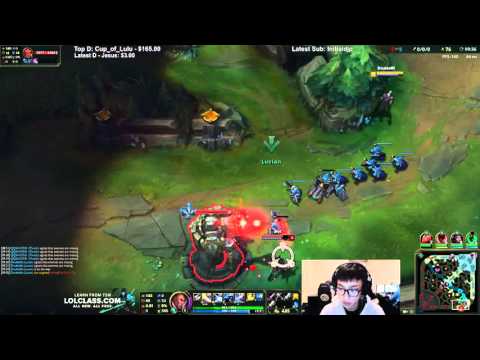 Doublelift duo Bjergsen - Lucian vs Miss Fortune ADC - League of Legends