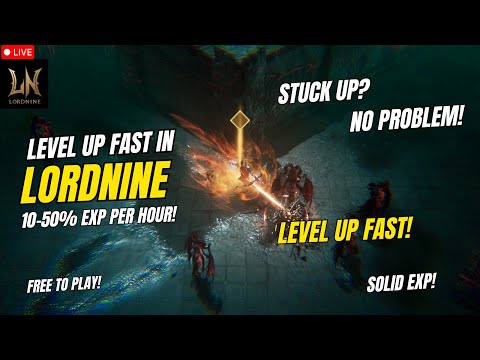 LORDNINE : INFINITE CLASS | How To Level Fast! Newbie Guide ( Tagalog )