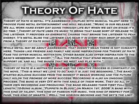 Theory Of Hate - Press Kit