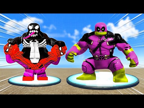 Ranking ALL Character Transformations in LEGO Super Heroes 3 (MODS)