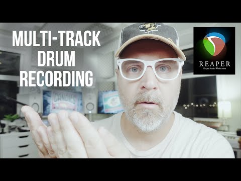 Multi-Track Drum Recording in REAPER
