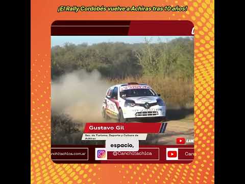 ¡El Rally Cordobés regresa a Achiras después de una década de espera!