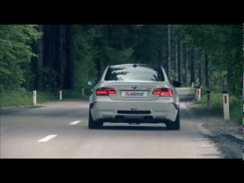 BMW M3 with Akrapovič Evolution Titanium Exhaust System
