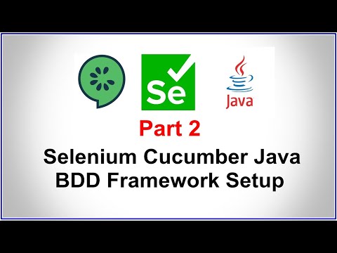 Selenium Cucumber Java Bdd Framework Part 2 Project Setup Step By Step Guide Bdd Framework