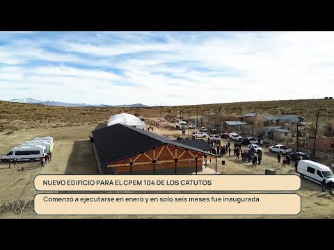 La provincia inauguró el nuevo edificio de la secundaria en Los catutos