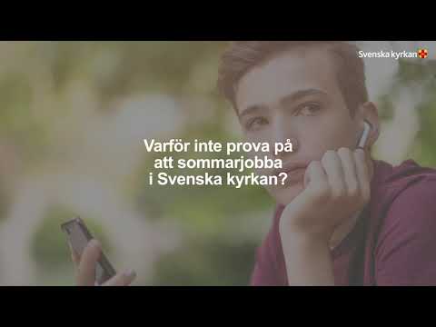 Att arbeta i kyrkan - Sommarjobb