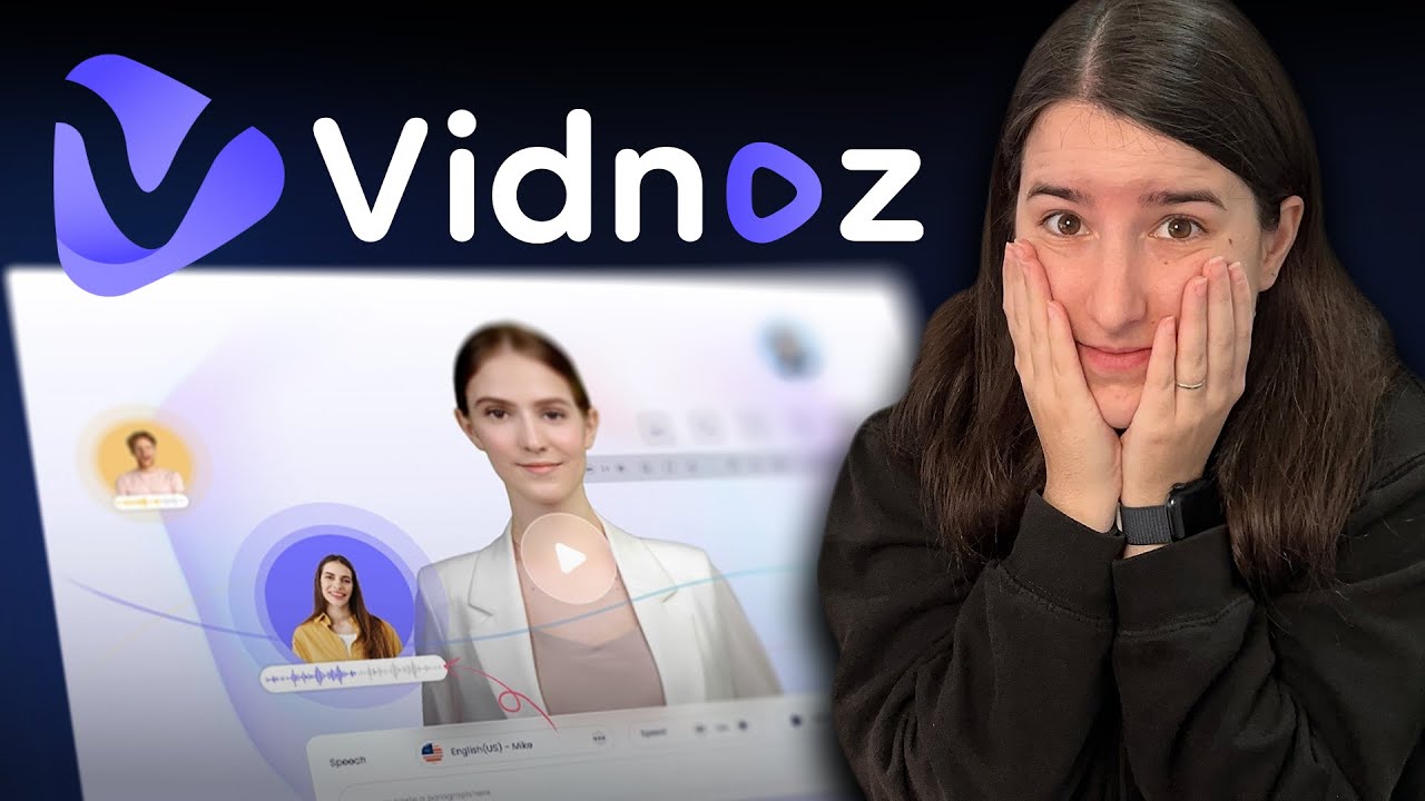 Create Videos with a Realistic Avatar with AI for FREE 🤯 Vidnoz AI